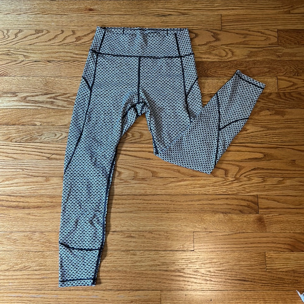 Lulu Lemon Patterned Leggings